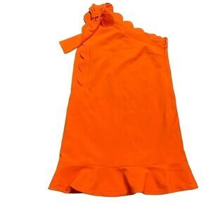 Victoria Beckham for target orange dress size small